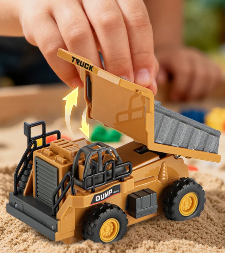 Дитячий самоскид на радіокеруванні RC 555-102 зі світлом та звуком, керування через додаток